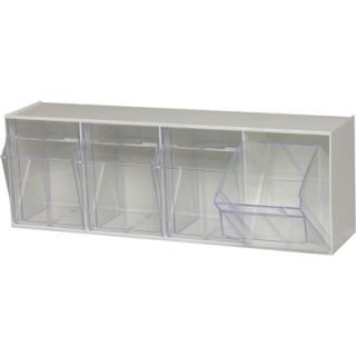 Quantum Storage Tip Out Storage Bin   6 5/8in. x 23 5/8in. x 8 1/8in. Size,