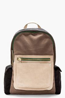 Marc By Marc Jacobs Brown And Black 2_pock And Biggie Backpack