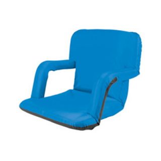 Picnic Time Ventura Backpack Seat   Water Resistant, Steel Frame, Armrests, Royal Blue