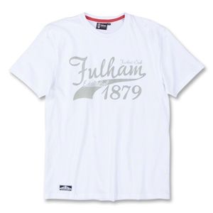 hidden Fulham Logo T Shirt (White)