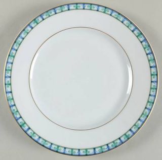 Raynaud Bagatelle (White Background) Dessert Luncheon Plate, Fine China Dinnerwa