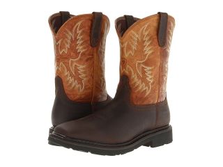 Ariat Sierra Wide Square Cowboy Boots (Brown)