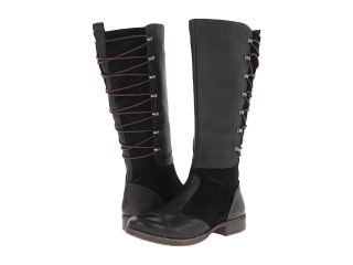 Naya Apollonia Wide Shaft Womens Boots (Black)