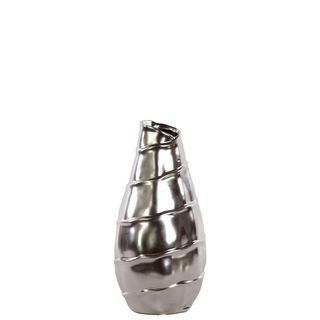 Ceramic Vase Silver