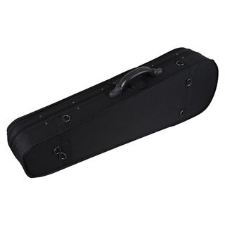 Adm Delux Basic Triangular Shape Foam Extra Light Full Size Violin Case (BlackType of instrument Violin caseWeight 2.5 poundsImported Imported )
