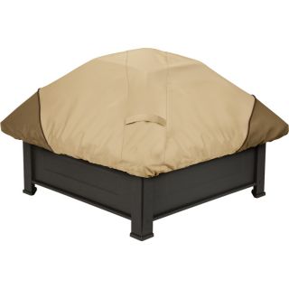 Classic Accessories Fire Pit Cover   Fits Square Pits, Pebble, Model 71942