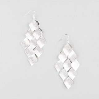 Diamond Dust Earrings Silver One Size For Women 212446140